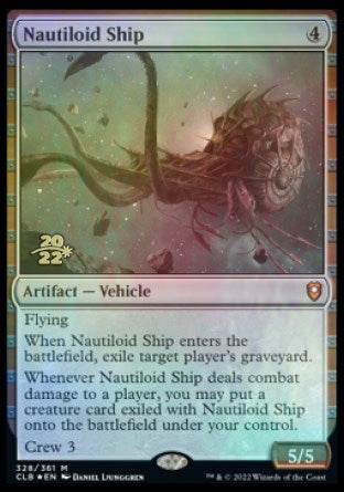 Nautiloid Ship [Commander Legends: Battle for Baldur's Gate Prerelease Promos] | Jomio and Rueliete's Cards and Comics
