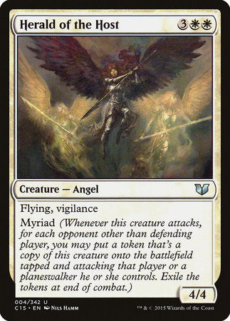 Herald of the Host [Commander 2015] | Jomio and Rueliete's Cards and Comics