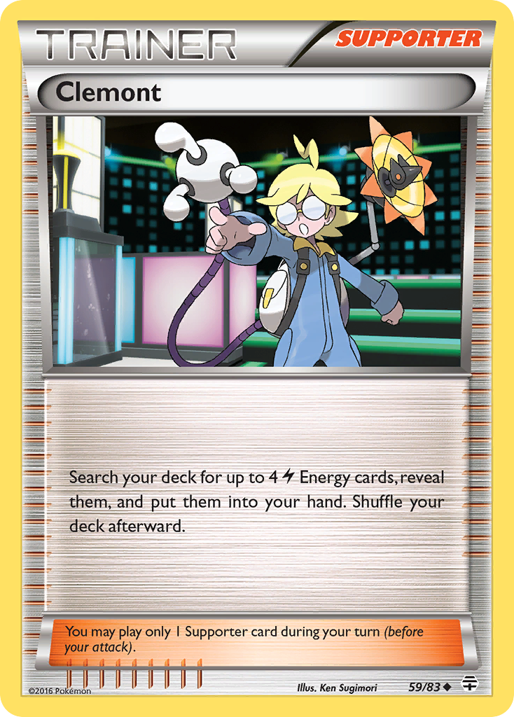 Clemont (59/83) [XY: Generations] | Jomio and Rueliete's Cards and Comics