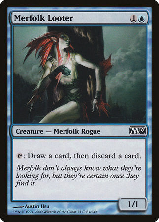 Merfolk Looter [Magic 2010] | Jomio and Rueliete's Cards and Comics