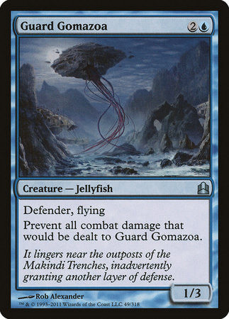 Guard Gomazoa [Commander 2011] | Jomio and Rueliete's Cards and Comics