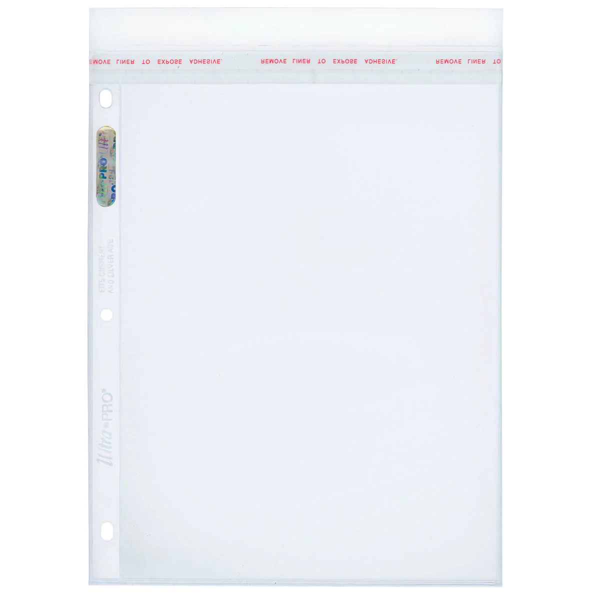 Ultra PRO: Comic 1-Pocket Pages - 3-Holes (100-Pack) | Jomio and Rueliete's Cards and Comics
