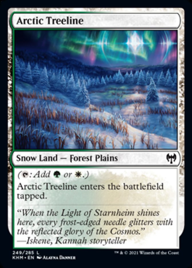 Arctic Treeline [Kaldheim] | Jomio and Rueliete's Cards and Comics