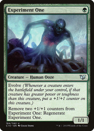 Experiment One [Commander 2015] | Jomio and Rueliete's Cards and Comics