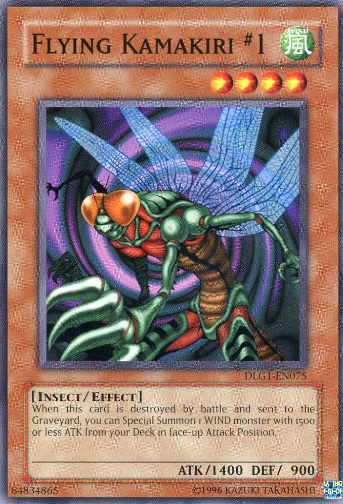 Flying Kamakiri #1 [DLG1-EN075] Common | Jomio and Rueliete's Cards and Comics