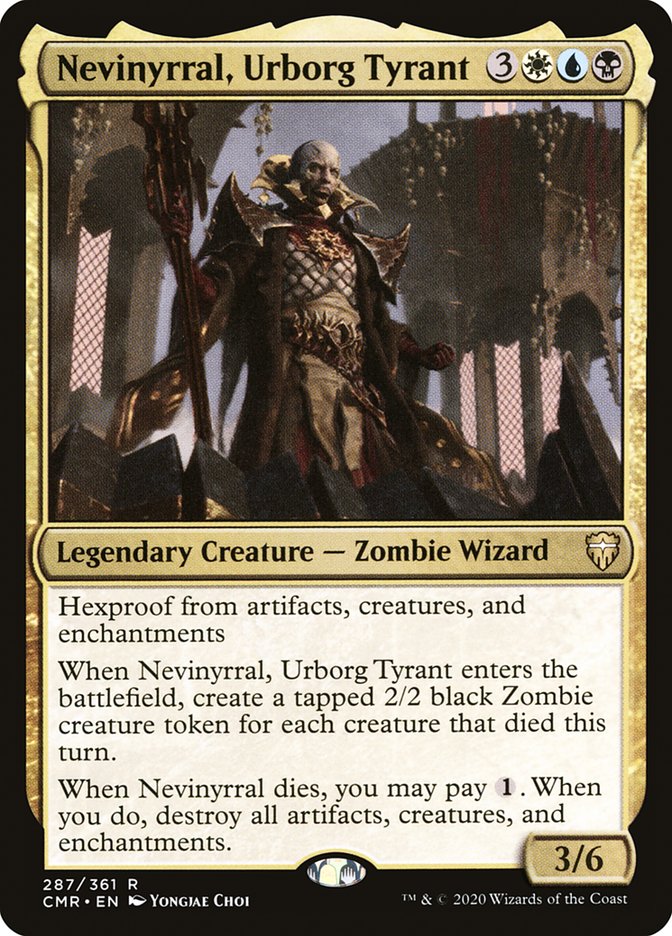 Nevinyrral, Urborg Tyrant [Commander Legends] | Jomio and Rueliete's Cards and Comics