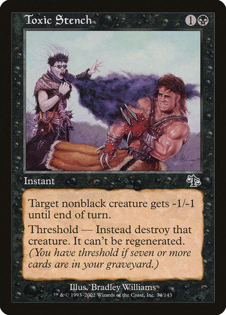 Toxic Stench [Judgment] | Jomio and Rueliete's Cards and Comics