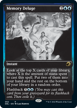 Memory Deluge [Innistrad: Double Feature] | Jomio and Rueliete's Cards and Comics