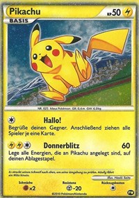 Pikachu (PW6) (German) [Pikachu World Collection Promos] | Jomio and Rueliete's Cards and Comics