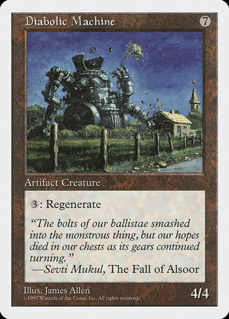 Diabolic Machine [Fifth Edition] | Jomio and Rueliete's Cards and Comics