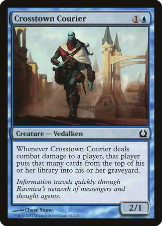 Crosstown Courier [Return to Ravnica] | Jomio and Rueliete's Cards and Comics