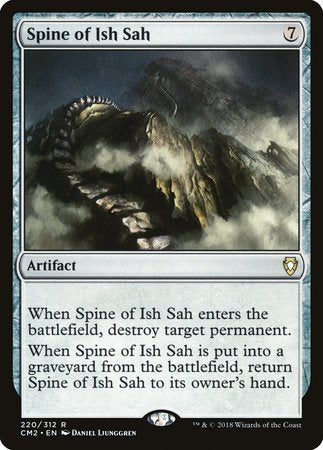Spine of Ish Sah [Commander Anthology Volume II] | Jomio and Rueliete's Cards and Comics