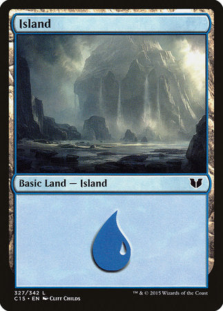 Island (327) [Commander 2015] | Jomio and Rueliete's Cards and Comics