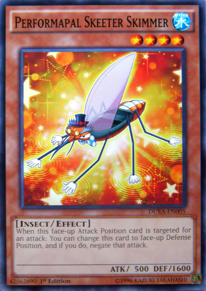 Performapal Skeeter Skimmer [DUEA-EN005] Common | Jomio and Rueliete's Cards and Comics