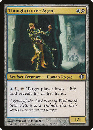 Thoughtcutter Agent [Shards of Alara] | Jomio and Rueliete's Cards and Comics