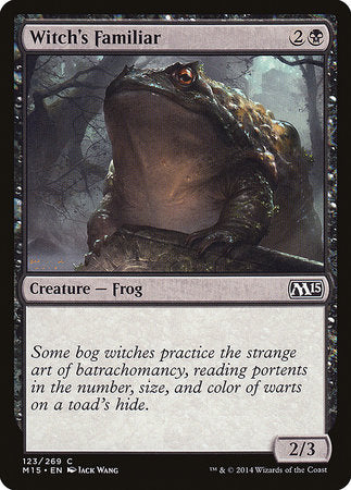 Witch's Familiar [Magic 2015] | Jomio and Rueliete's Cards and Comics