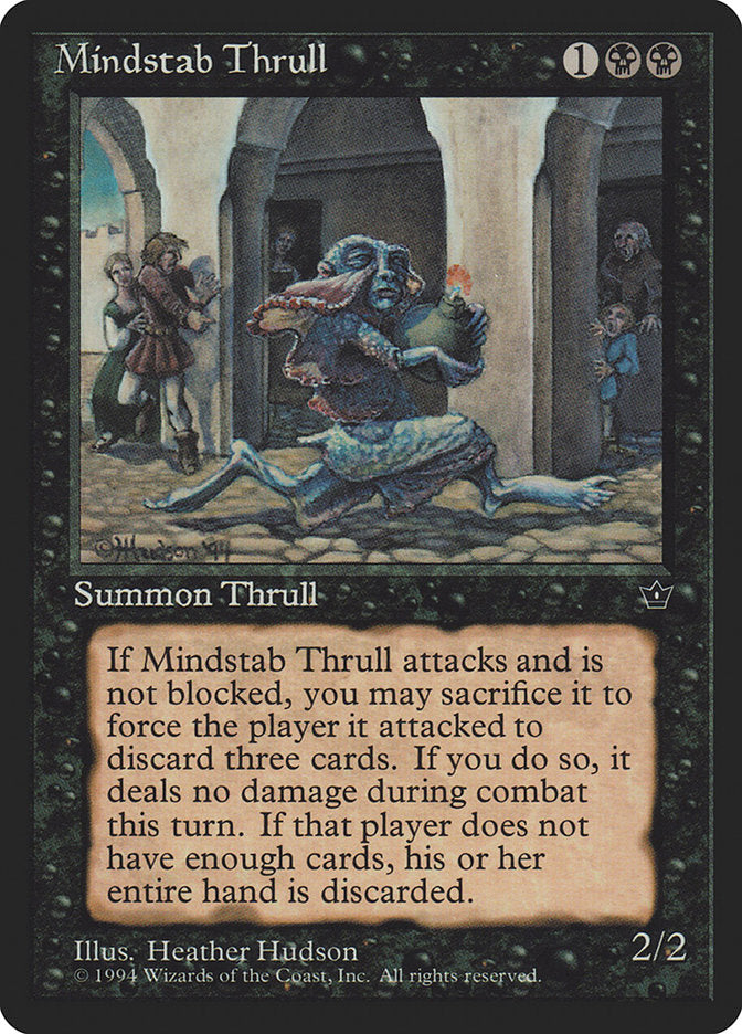 Mindstab Thrull (Heather Hudson) [Fallen Empires] | Jomio and Rueliete's Cards and Comics