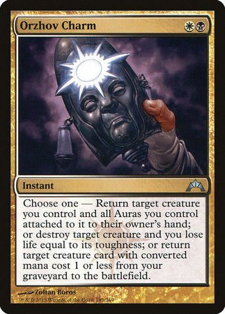 Orzhov Charm [Gatecrash] | Jomio and Rueliete's Cards and Comics