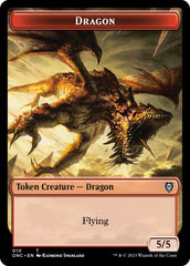 Kobolds of Kher Keep // Dragon Double-Sided Token [Phyrexia: All Will Be One Commander Tokens] | Jomio and Rueliete's Cards and Comics