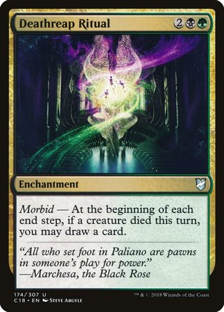Deathreap Ritual [Commander 2018] | Jomio and Rueliete's Cards and Comics