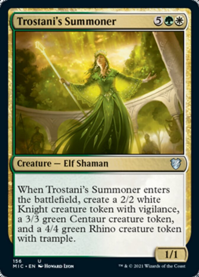 Trostani's Summoner [Innistrad: Midnight Hunt Commander] | Jomio and Rueliete's Cards and Comics