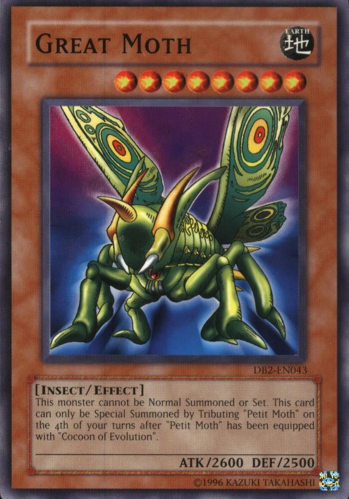 Great Moth [DB2-EN043] Common | Jomio and Rueliete's Cards and Comics