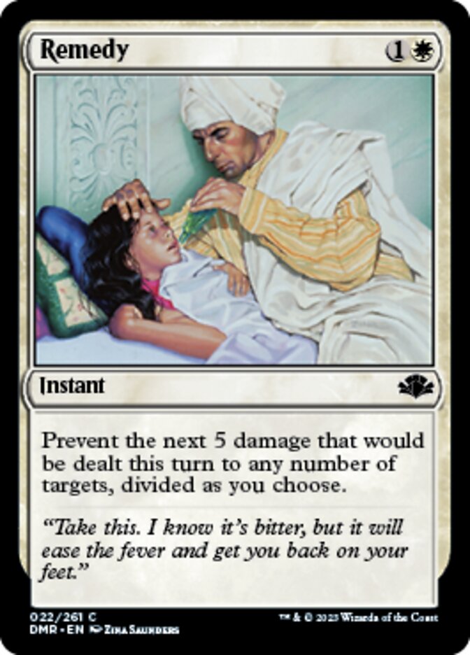 Remedy [Dominaria Remastered] | Jomio and Rueliete's Cards and Comics