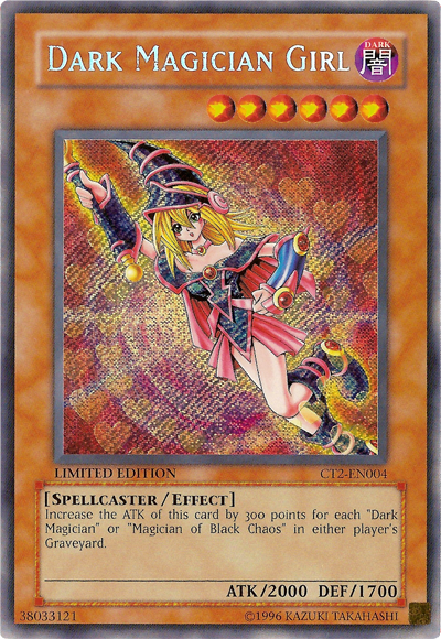 Dark Magician Girl [CT2-EN004] Secret Rare | Jomio and Rueliete's Cards and Comics