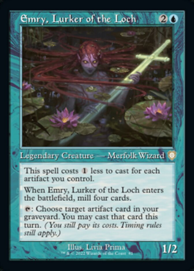 Emry, Lurker of the Loch (Retro) [The Brothers' War Commander] | Jomio and Rueliete's Cards and Comics