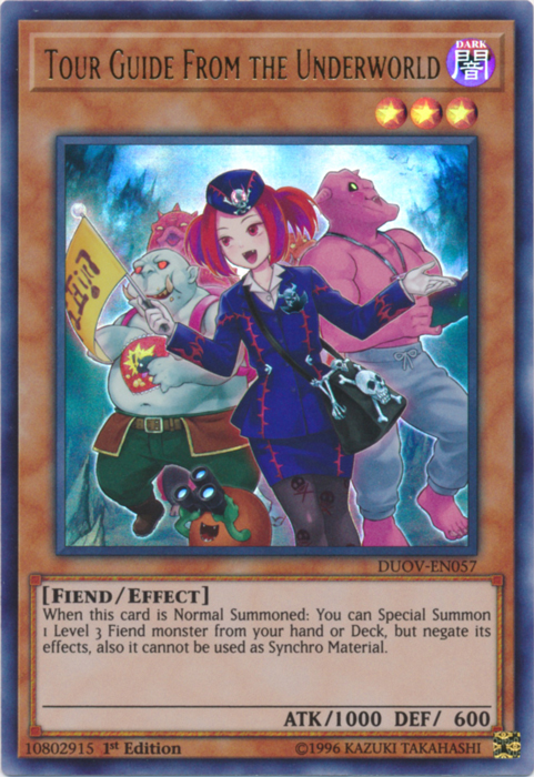 Tour Guide From the Underworld [DUOV-EN057] Ultra Rare | Jomio and Rueliete's Cards and Comics