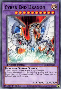 Cyber End Dragon [SGX1-ENG21] Common | Jomio and Rueliete's Cards and Comics