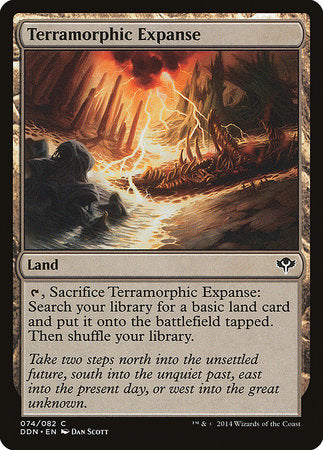 Terramorphic Expanse [Duel Decks: Speed vs. Cunning] | Jomio and Rueliete's Cards and Comics