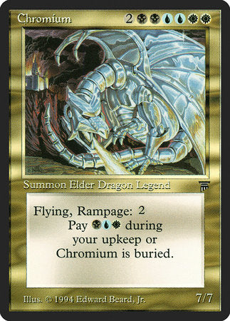 Chromium [Legends] | Jomio and Rueliete's Cards and Comics