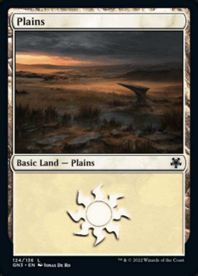 Plains (124) [Game Night: Free-for-All] | Jomio and Rueliete's Cards and Comics