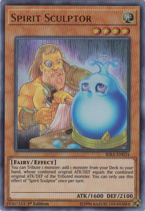 Spirit Sculptor [RIRA-EN034] Ultra Rare | Jomio and Rueliete's Cards and Comics