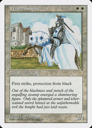 White Knight [Anthologies] | Jomio and Rueliete's Cards and Comics