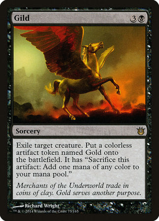 Gild [Born of the Gods] | Jomio and Rueliete's Cards and Comics