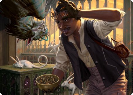 Bennie Bracks, Zoologist Art Card [Streets of New Capenna Art Series] | Jomio and Rueliete's Cards and Comics