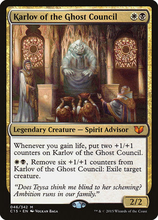 Karlov of the Ghost Council [Commander 2015] | Jomio and Rueliete's Cards and Comics