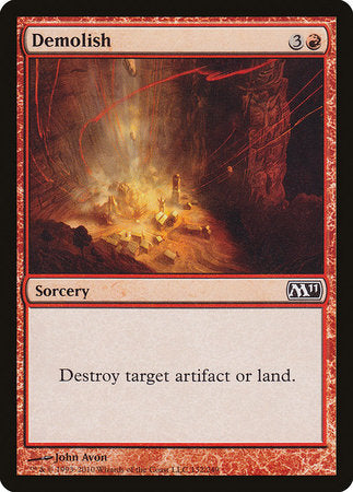 Demolish [Magic 2011] | Jomio and Rueliete's Cards and Comics