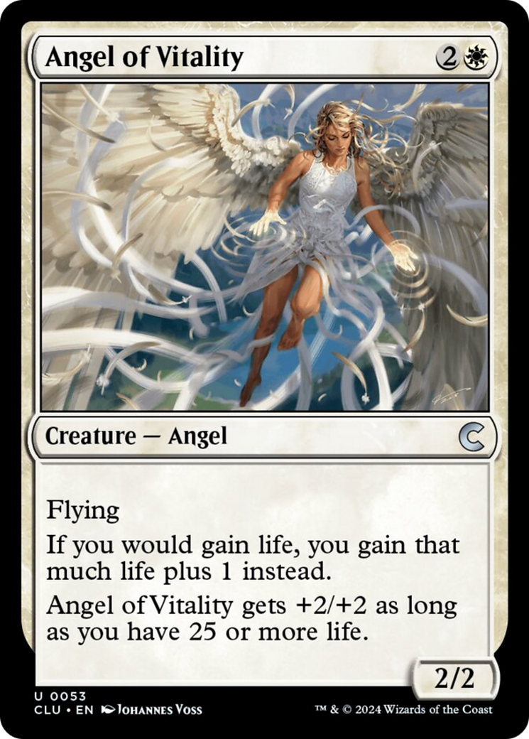 Angel of Vitality [Ravnica: Clue Edition] | Jomio and Rueliete's Cards and Comics