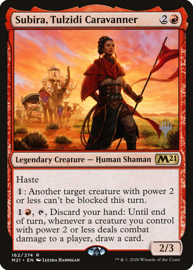 Subira, Tulzidi Caravanner (Promo Pack) [Core Set 2021 Promos] | Jomio and Rueliete's Cards and Comics