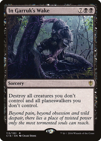 In Garruk's Wake [Commander 2016] | Jomio and Rueliete's Cards and Comics