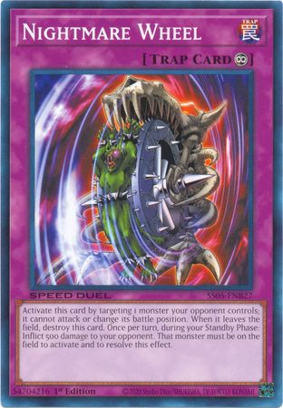 Nightmare Wheel [SS05-ENB27] Common | Jomio and Rueliete's Cards and Comics