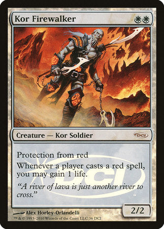 Kor Firewalker [Wizards Play Network 2010] | Jomio and Rueliete's Cards and Comics