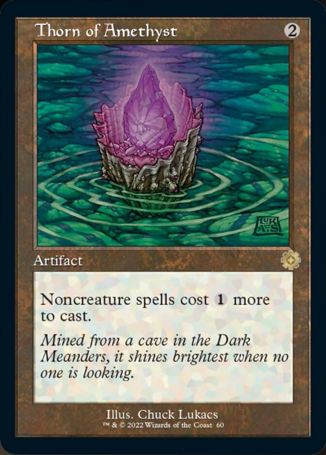 Thorn of Amethyst (Retro) [The Brothers' War Retro Artifacts] | Jomio and Rueliete's Cards and Comics