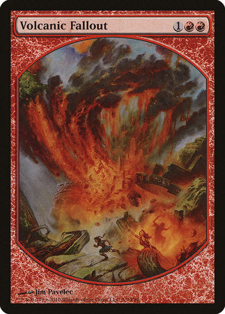 Volcanic Fallout [Magic Player Rewards 2010] | Jomio and Rueliete's Cards and Comics
