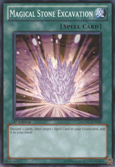 Magical Stone Excavation [SDDC-EN030] Common | Jomio and Rueliete's Cards and Comics