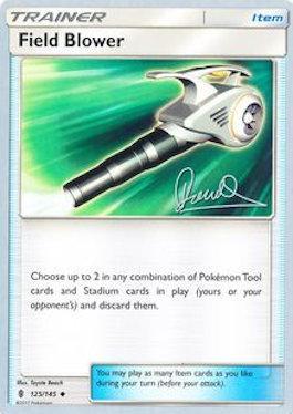 Field Blower (125/145) (Infinite Force - Diego Cassiraga) [World Championships 2017] | Jomio and Rueliete's Cards and Comics