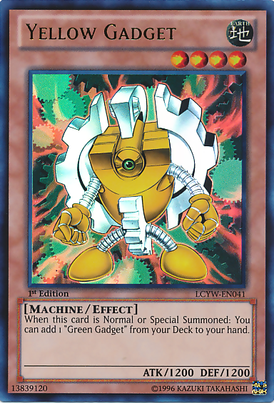 Yellow Gadget [LCYW-EN041] Ultra Rare | Jomio and Rueliete's Cards and Comics